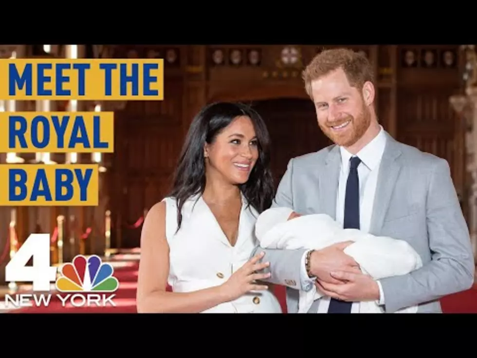 Royal Baby Named Archie Harrison Mountbatten-Windsor.
