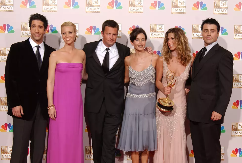 Friends cast at 54th Annual Primetime Emmy Awards Backstage