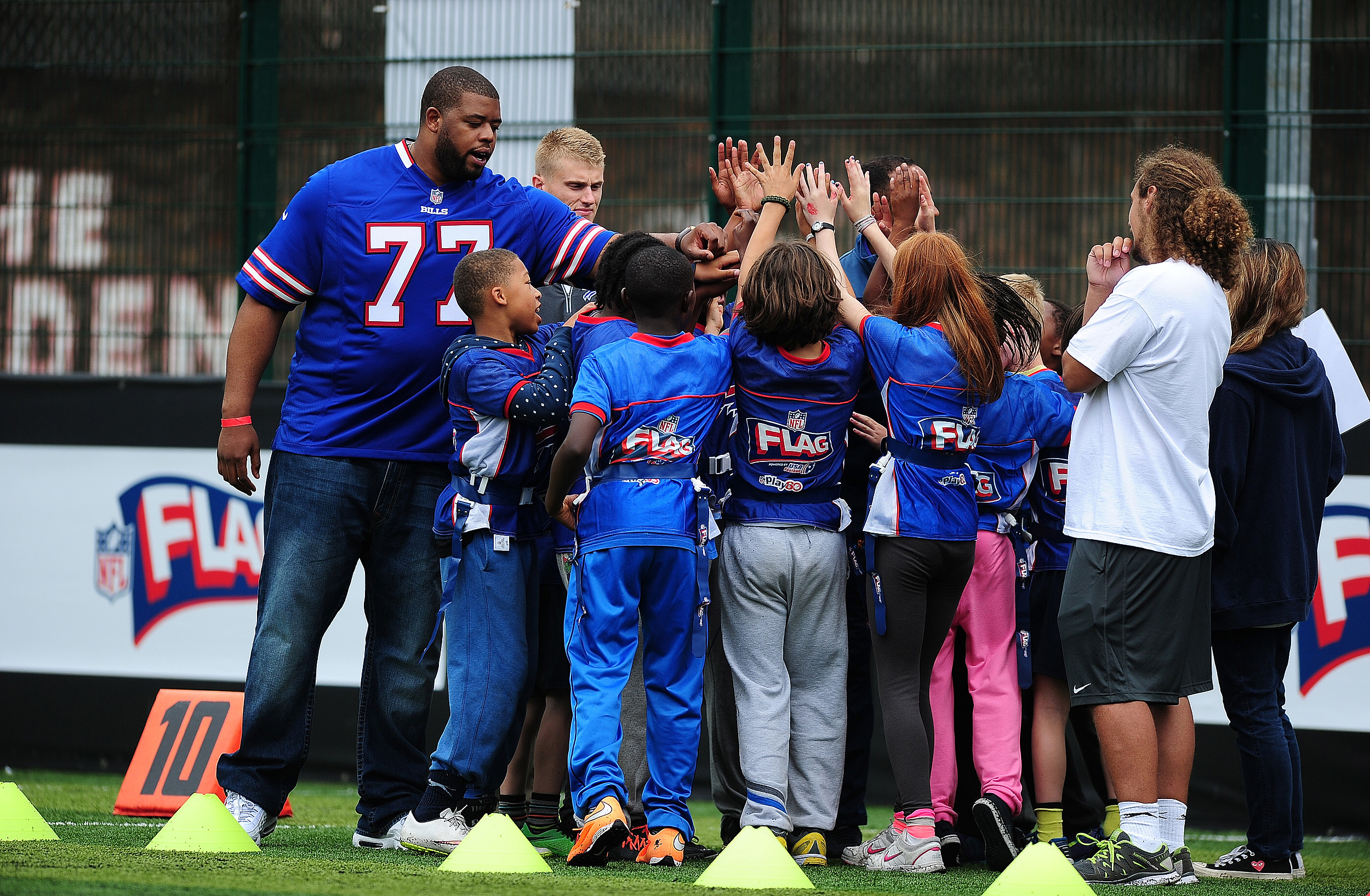 Buffalo Bills Kids Day Set with Power Wheel, Inflatables + More