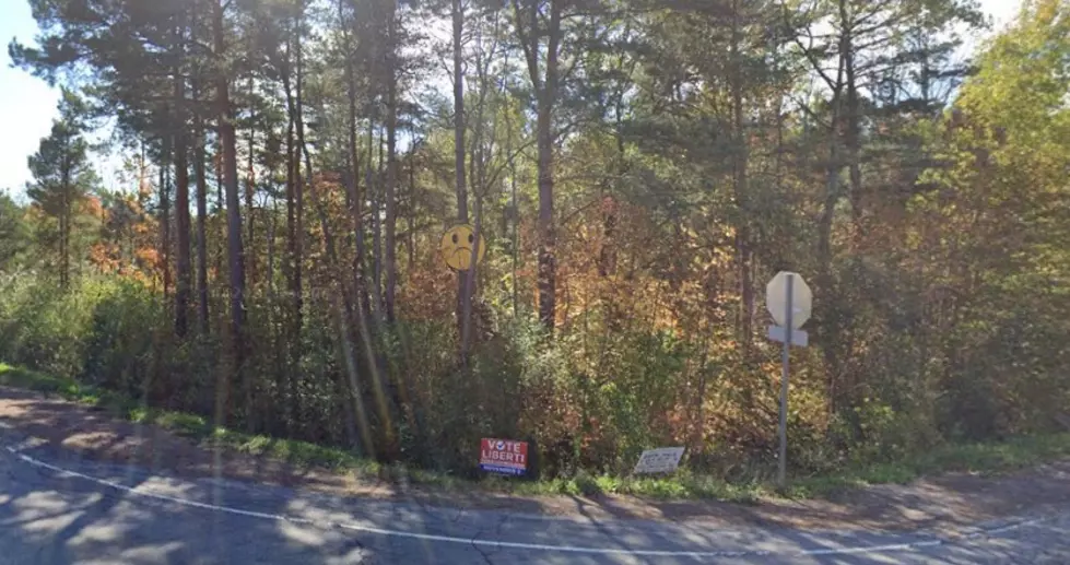 Story Behind Weird Sad Face Sign In Western New York