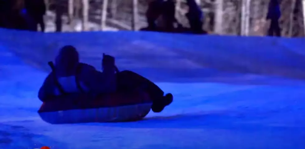 Incredible Night Snow Tubing Just Outside Buffalo, New York