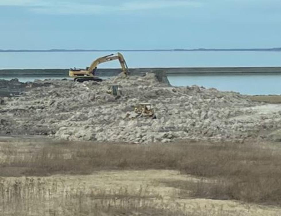 Massive Snow Mounds Remain Across Western New York