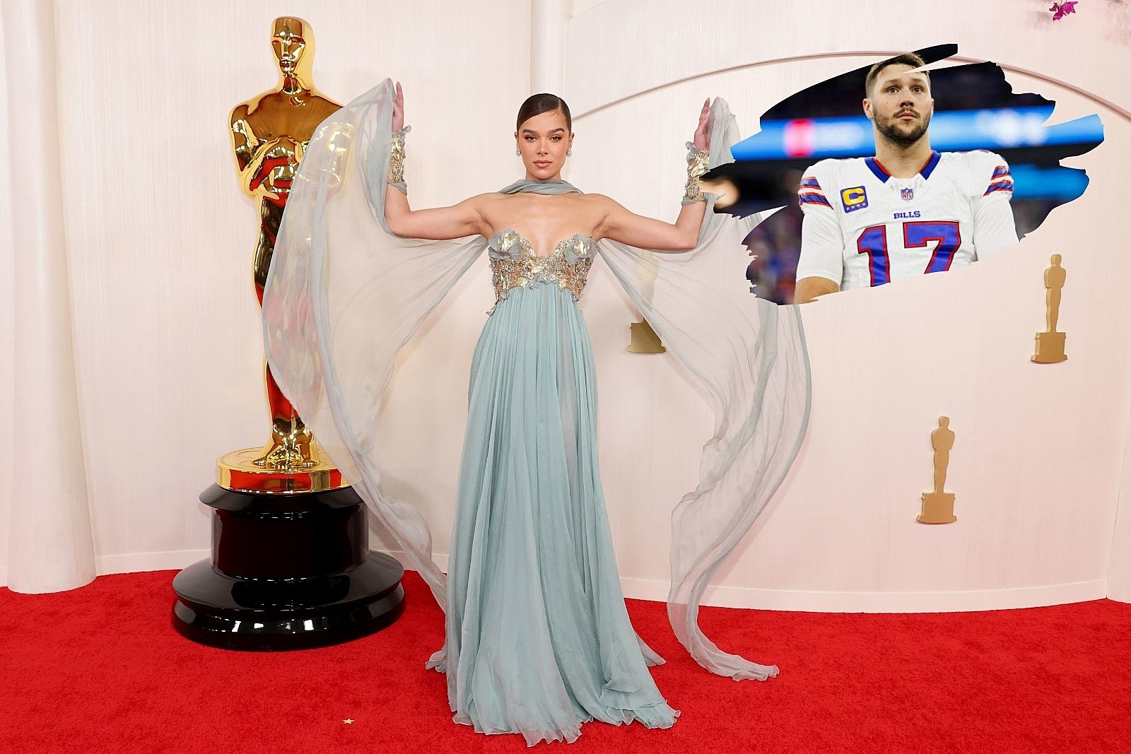 Did Josh Allen Attend Oscars With Hailee Steinfeld?