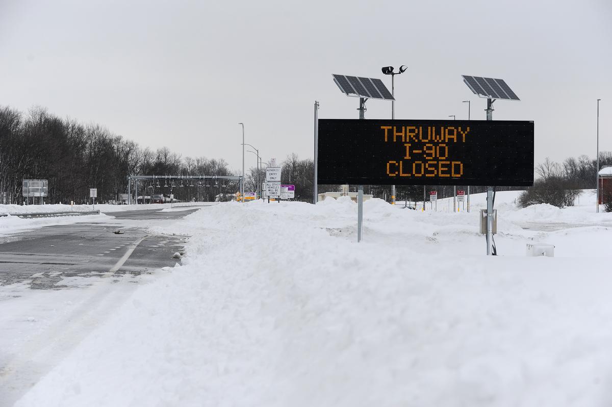 UPDATE: Thruway Has Been Reopened In New York State
