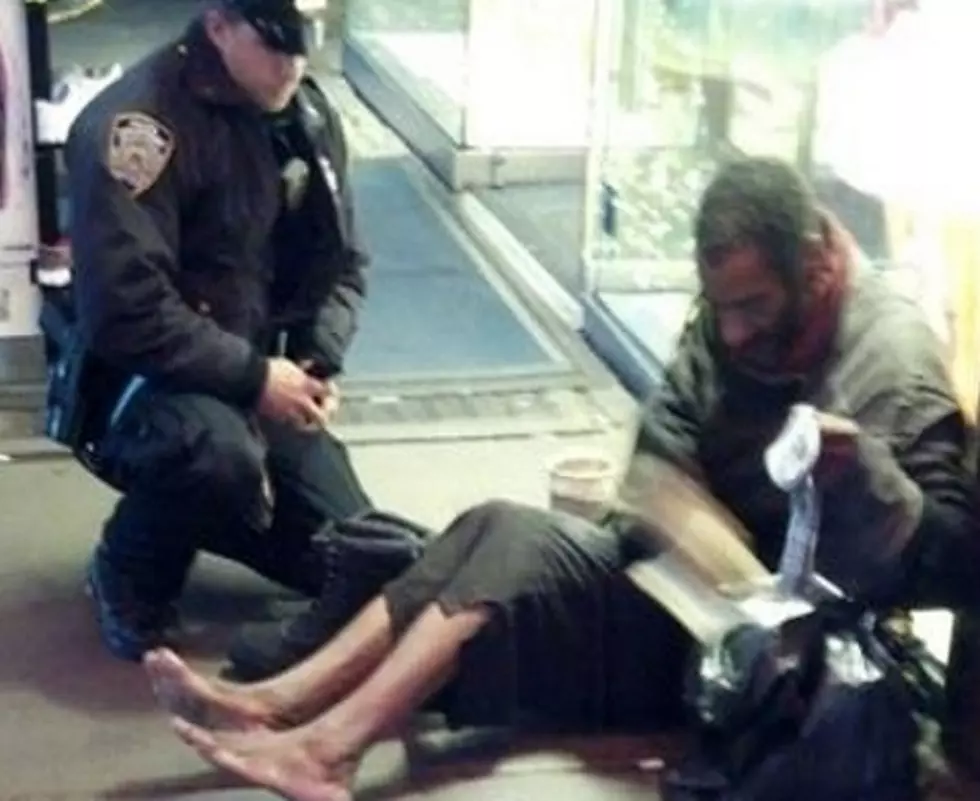 Homeless Man Who Received Boots From NYPD Officer, Not Homeless  [VIDEO]