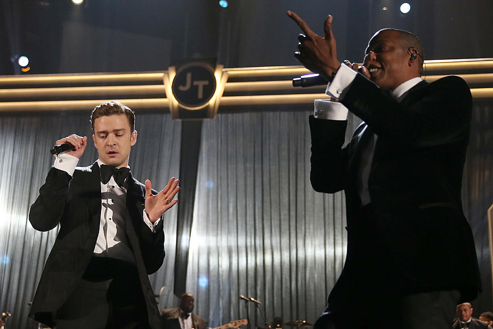JT & Jay-Z Suit Up in New Video