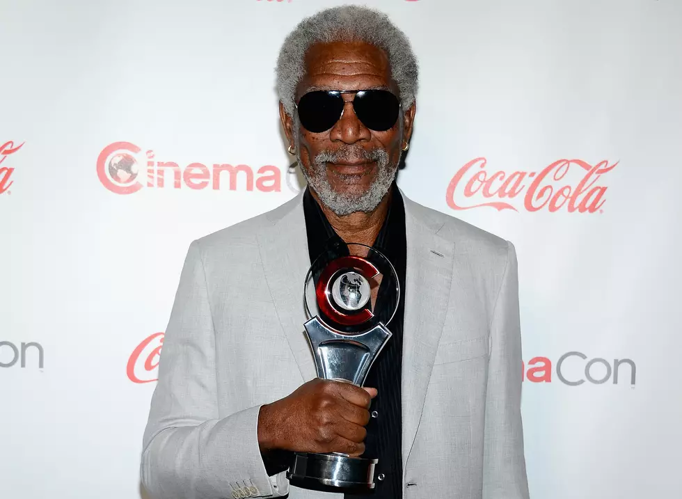 Morgan Freeman Takes A Nod During Inteview While Promoting New Film [VIDEO]