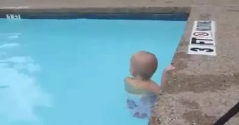 Watch Video of An Amazing Baby Who Can Swim Better Than Most Adults