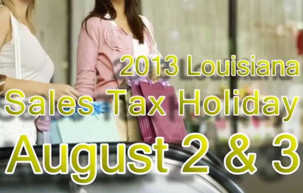 Louisiana TaxFree Weekend Just In Time For BackToSchool [VIDEO]