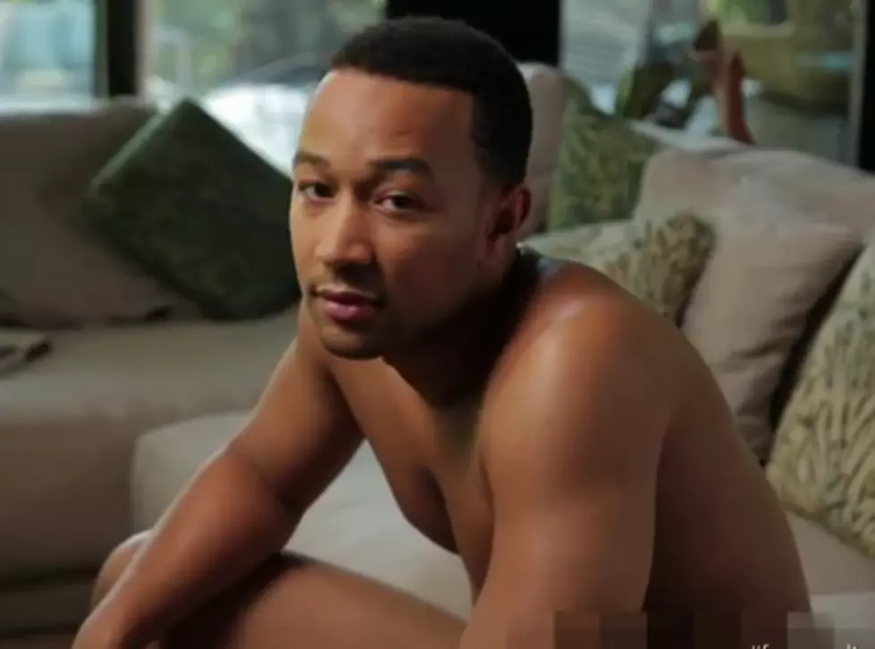 John Legend Gets Naked For Laughs  [VIDEO]