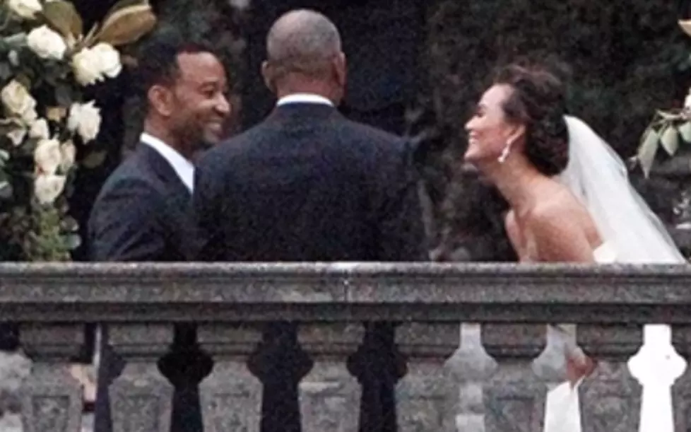 John Legend Ties The Knot Over The Weekend — Tha Wire  [VIDEO]