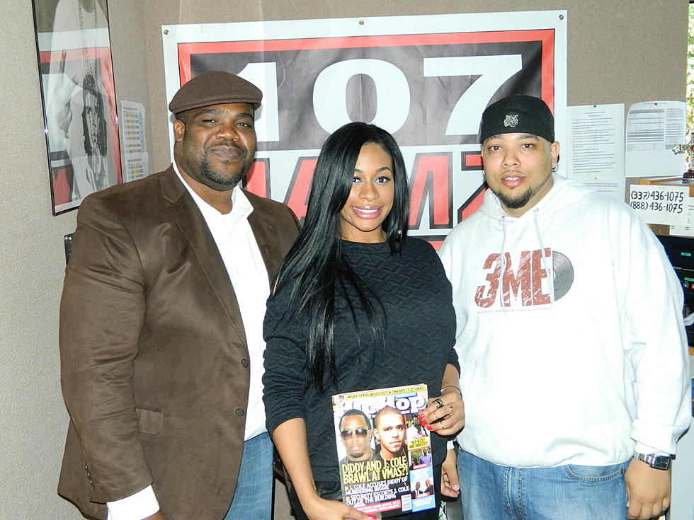 New Orleans Based Singer Laura Michelle Visits 107 Jamz, Interviews With Erik Tee