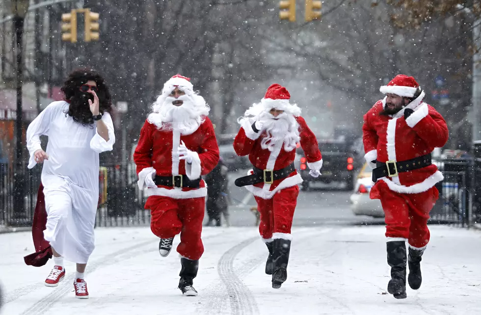 Watch a Group of Drunk Santa&#8217;s Brawl In the Snow [VIDEO]