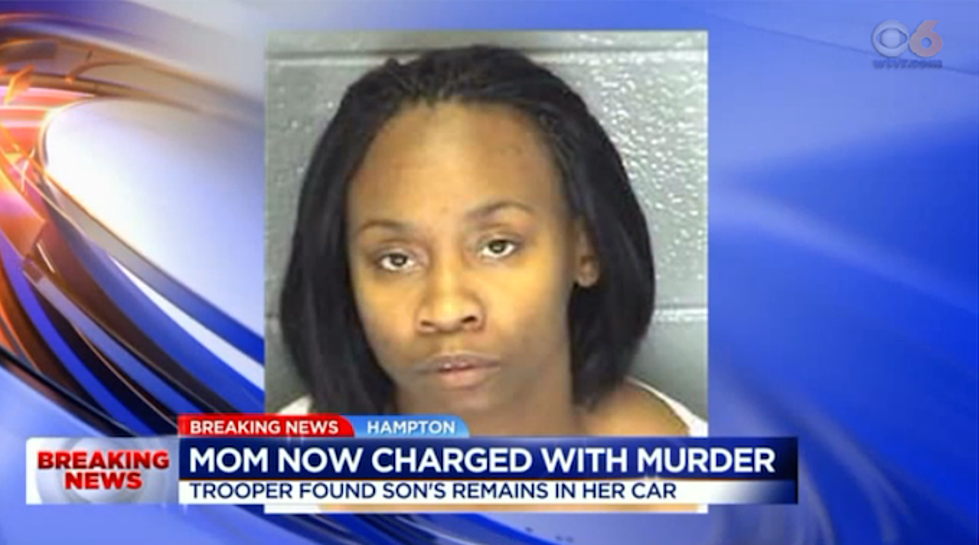 Virginia Mother Arrested After Remains of Missing Son Found in the Trunk of Her Car, the Boy Has Been Missing for Over 10 Years [VIDEO]