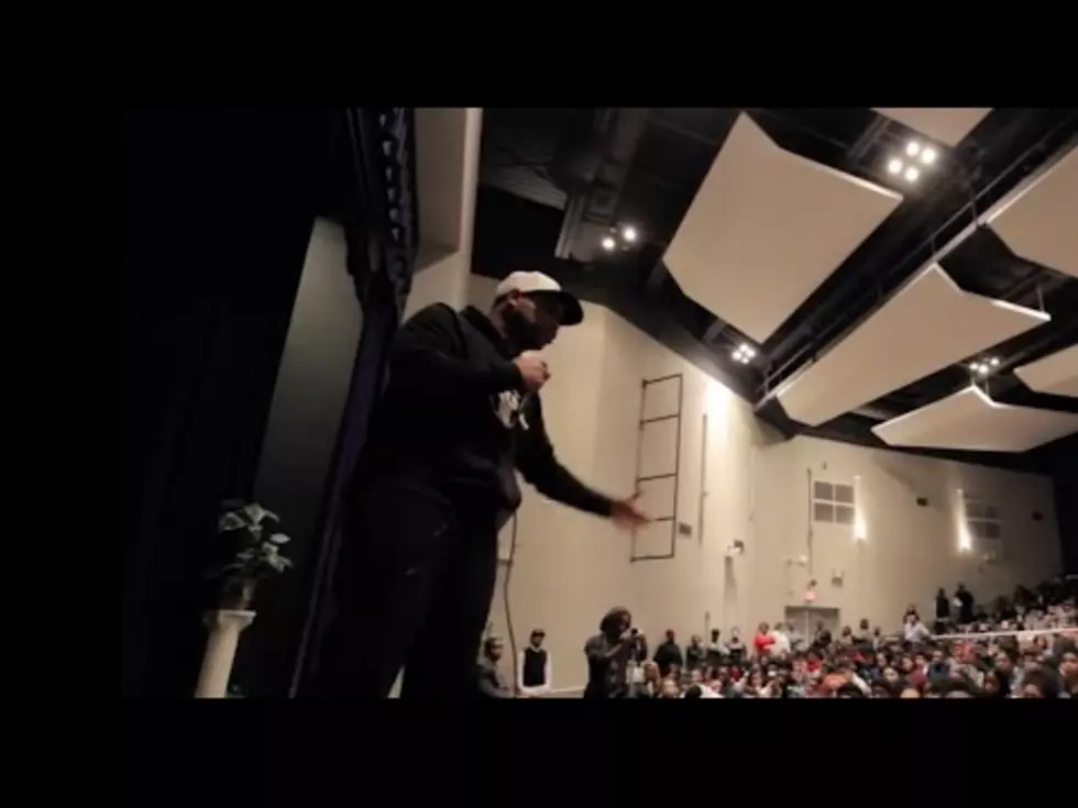 ET The Hip Hop Preacher Speaks To Troubled Kids In St. Louis [VIDEO]