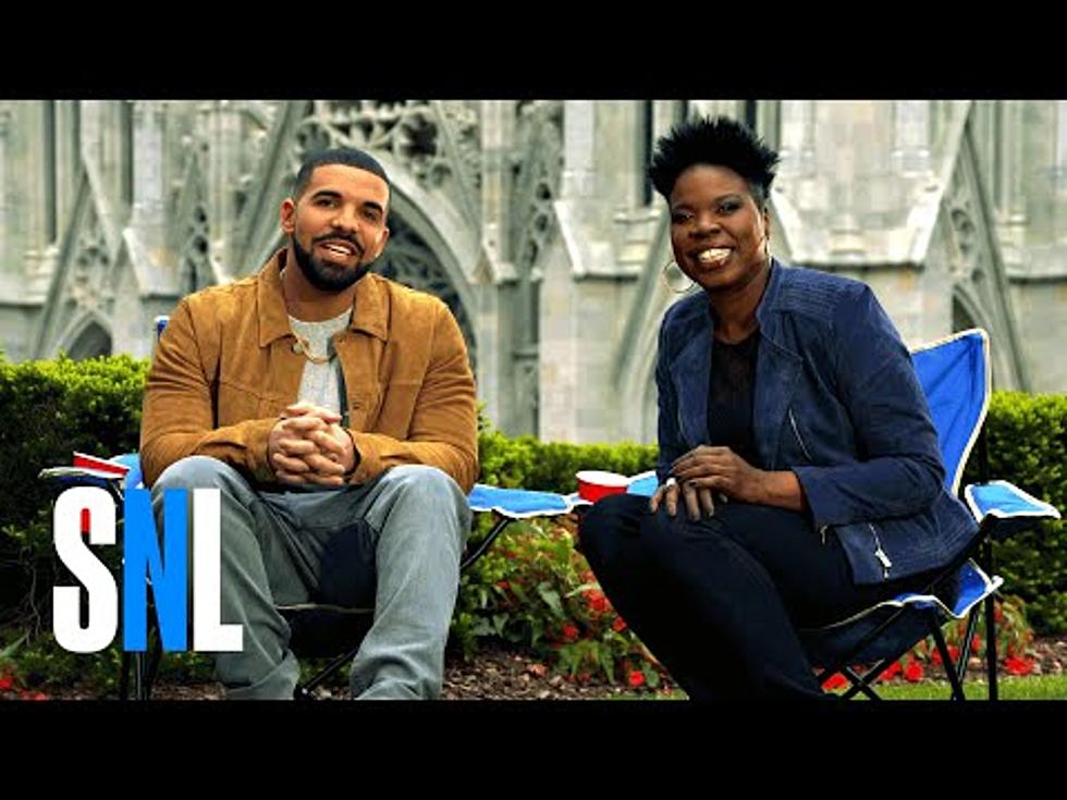 Leslie Jones Cops a Feel from Drake in ‘SNL’ Promo [VIDEO]