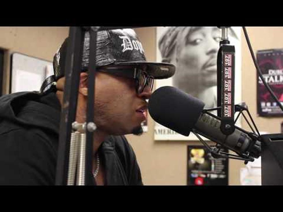 Brooklyn Rapper Red Cafe Stops by the 107 Jamz Studios [VIDEO]