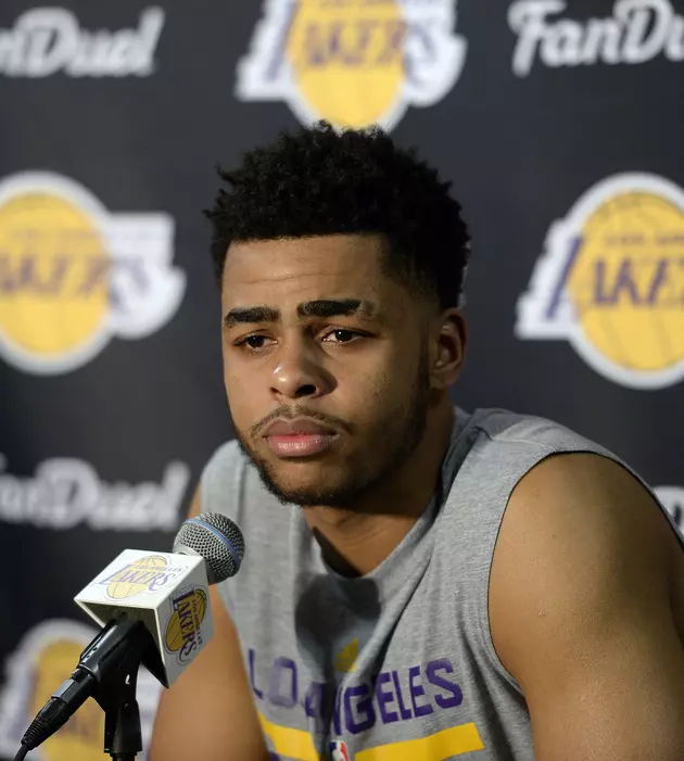 Lakers Player D&#8217;Angelo Russell Pokes Fun At Himself