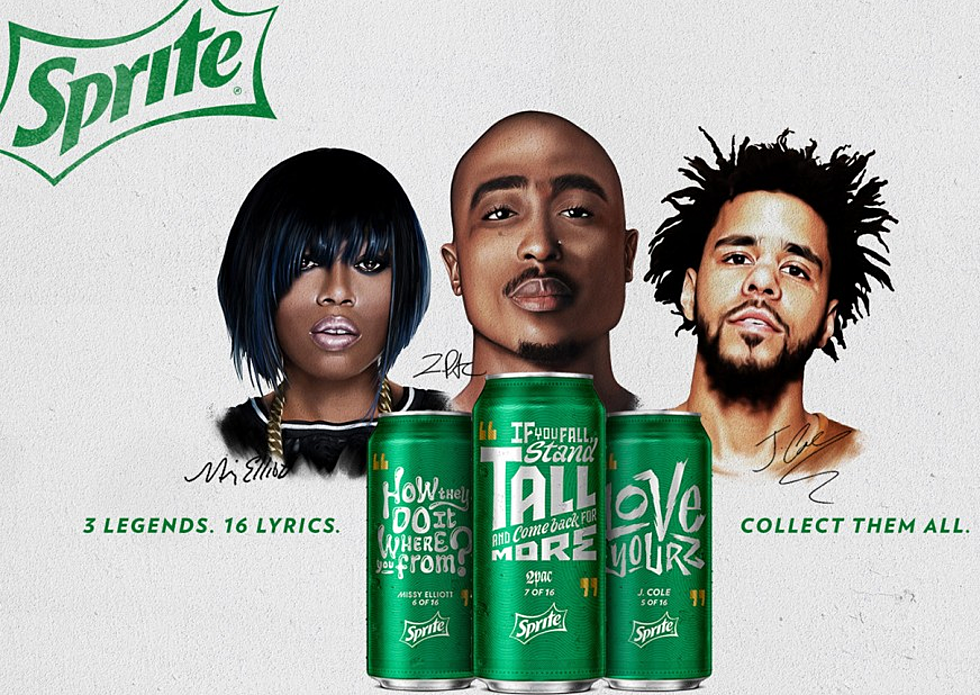 Tupac, J. Cole and Missy Elliott Land On New Sprite Cans – Tha Wire