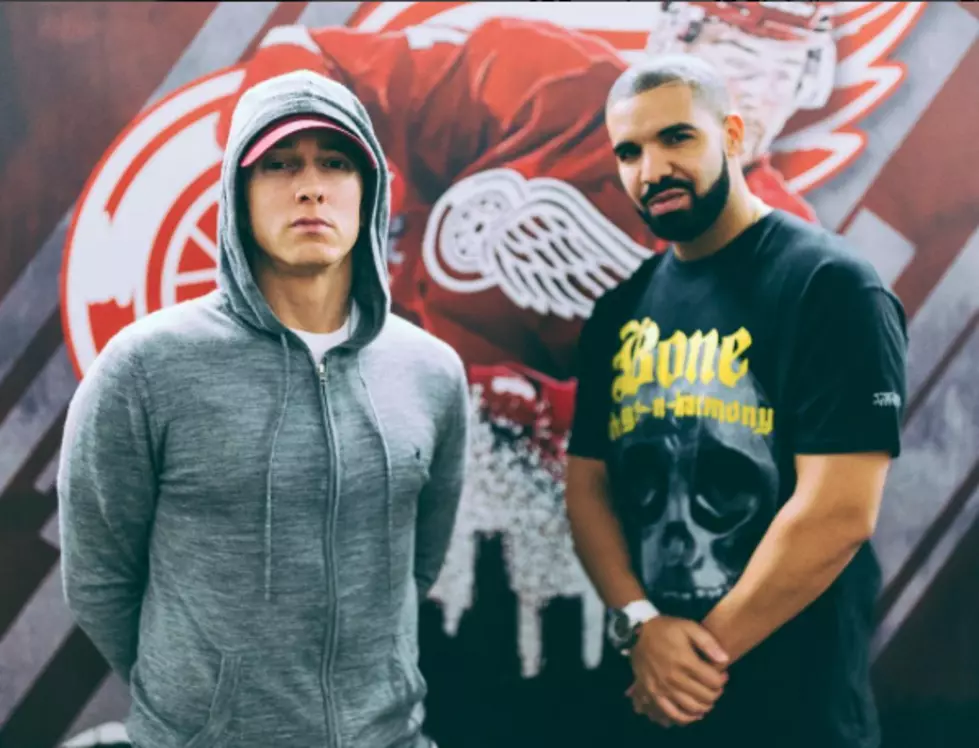 Drake Brings Eminem Out on Stage in Detroit