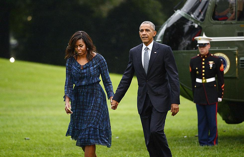 President Obama Says If He Could Run for President Again the First Lady Would Divorce Him