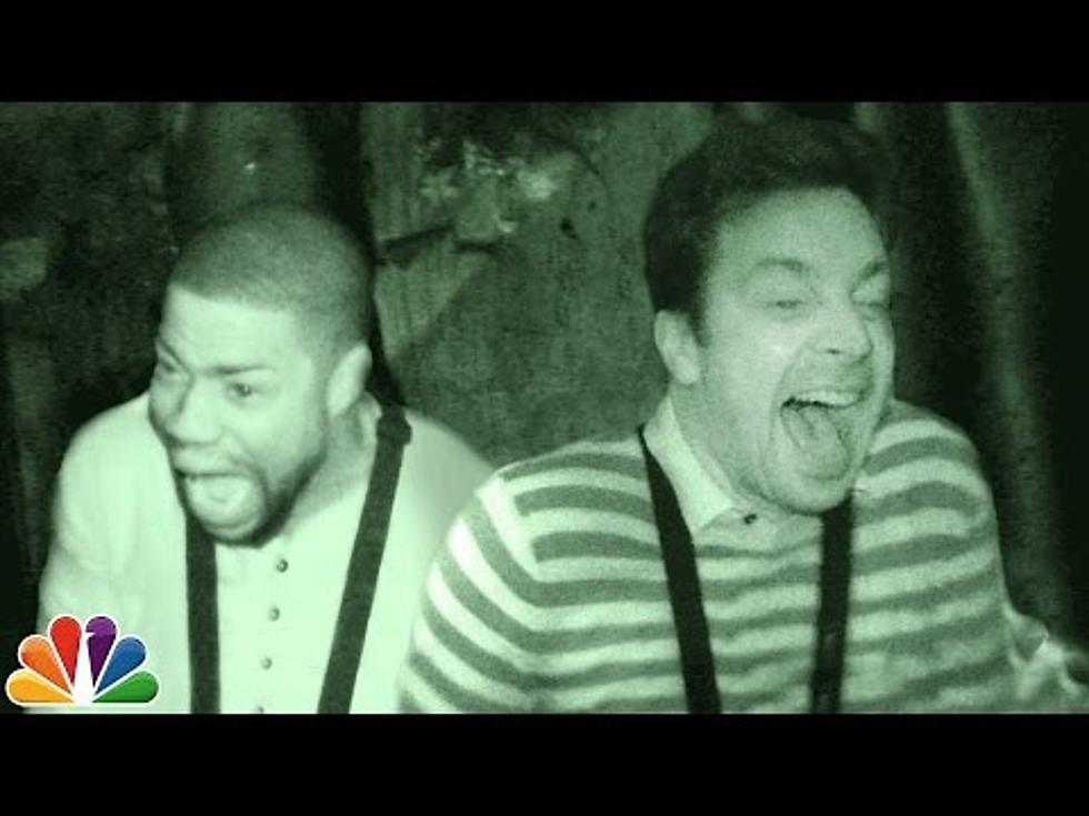 Jimmy Fallon and Kevin Hart Visit a Haunted House