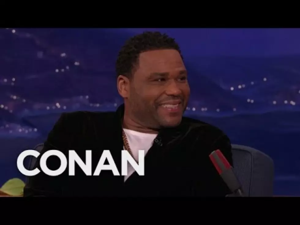 Conan Left Speechless by What Anthony Anderson’s Mom Taught Him