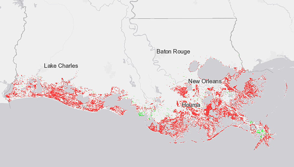 Louisiana Is Losing Land Fast