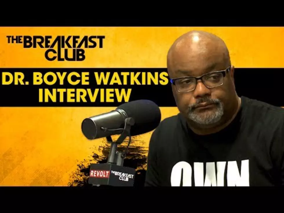 Dr. Boyce Watkins Talks Finances And Insurance With The Breakfast Club [VIDEO]