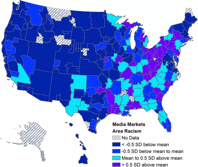 The Most Racist Areas in America, According to Science