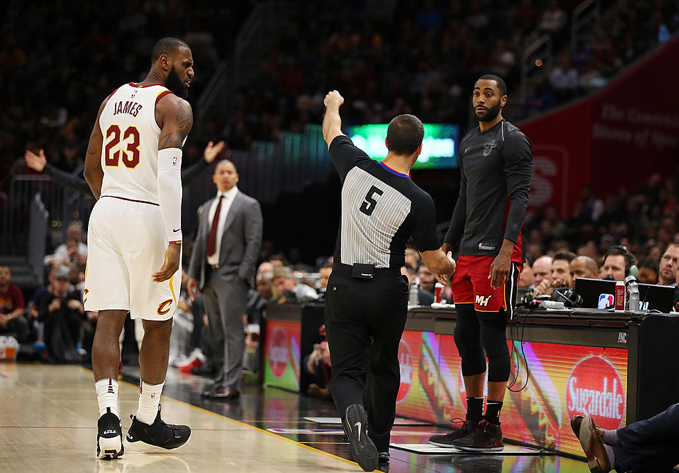 Lebron James Ejected from Game for First Time in His Career