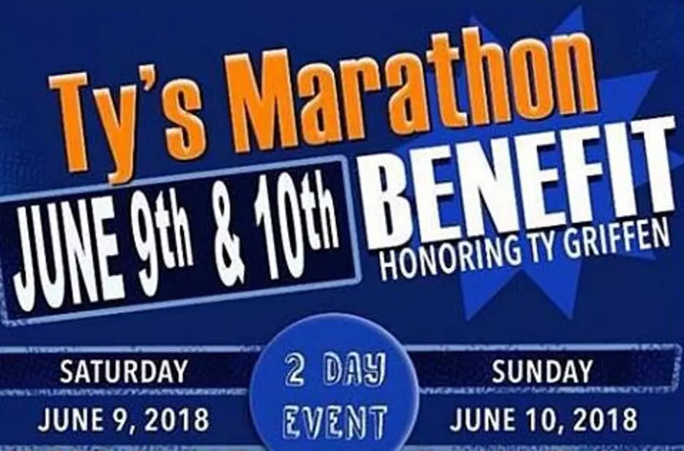 Ty’s Marathon Benefit Weekend Event, June 9 & 10 2018