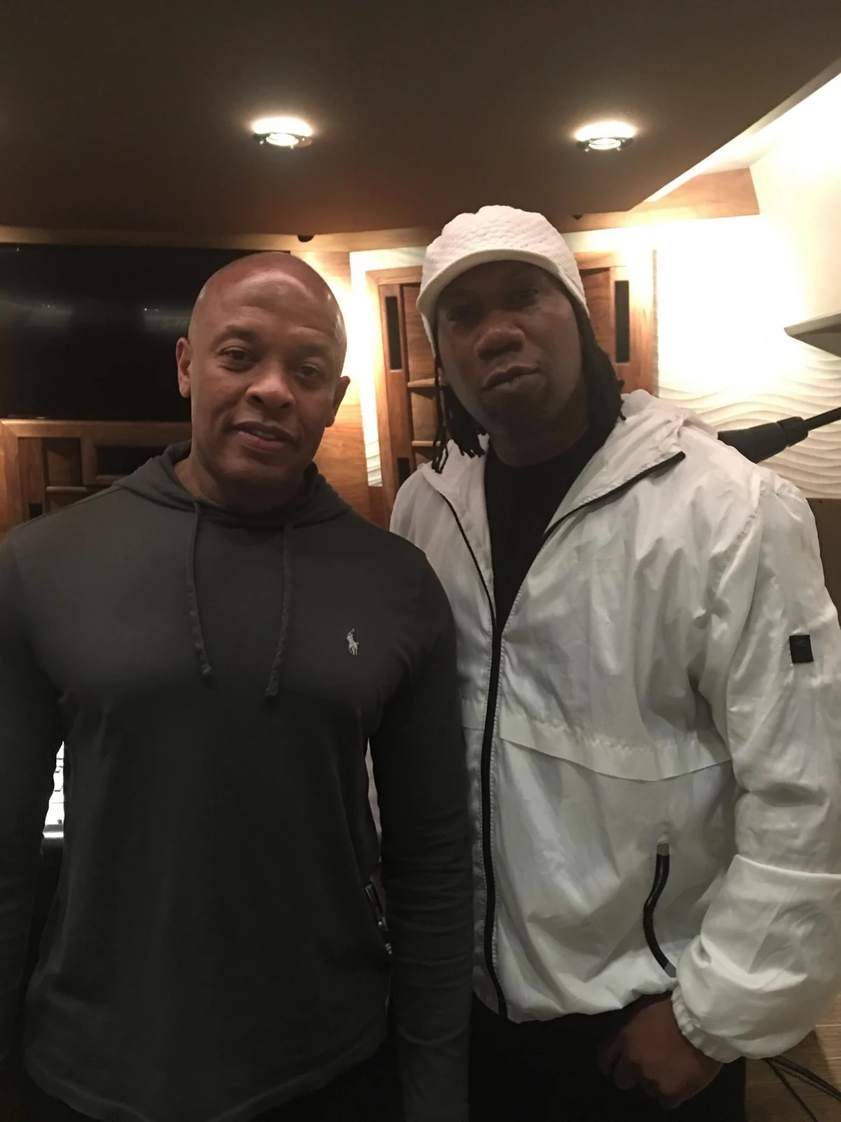 Are Dr. Dre And KRS- One Creating Hits In The Studio