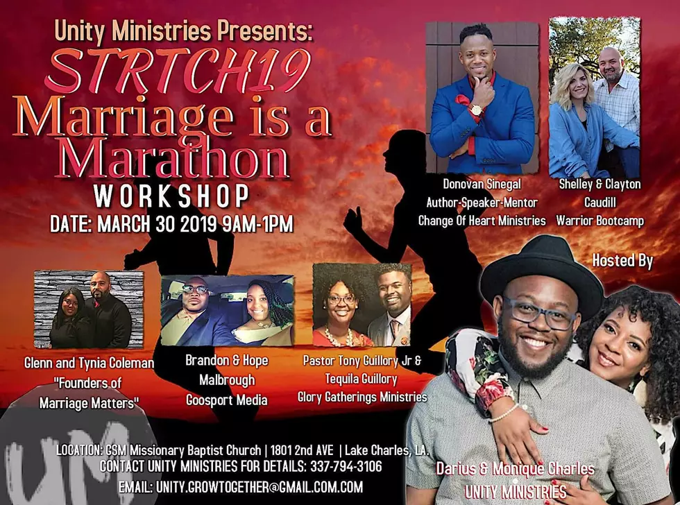 Strtch19 Marriage Conference Invades Lake Charles On March 30th