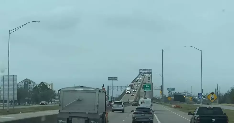 Terrified Driver Has Panic Attack Crossing I-10 Bridge In Lake Charles