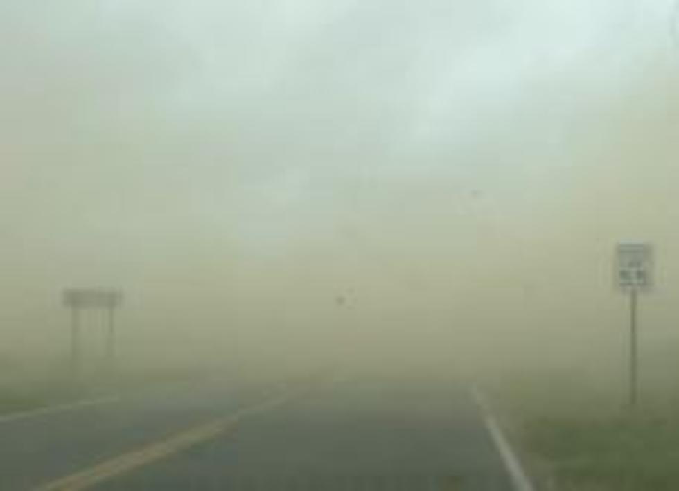 Video Of 60mph Dust Storm Blowing Through Kinder, Louisiana