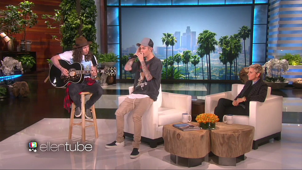 Justin Talks About His Selena-Inspired Song and Naked Pics on The Ellen Show [VIDEO]