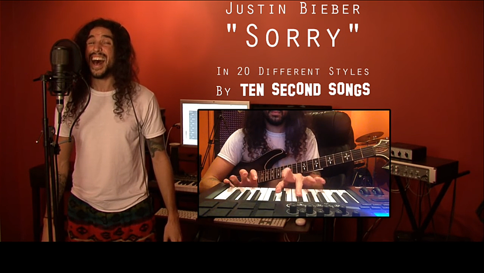 This Guy Cover’s ‘Sorry’ in Twenty Different Styles [VIDEO]