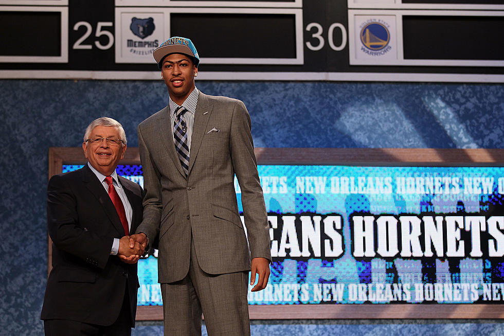 New Orleans Hornets Take Anthony Davis With The 1st Pick In The NBA Draft