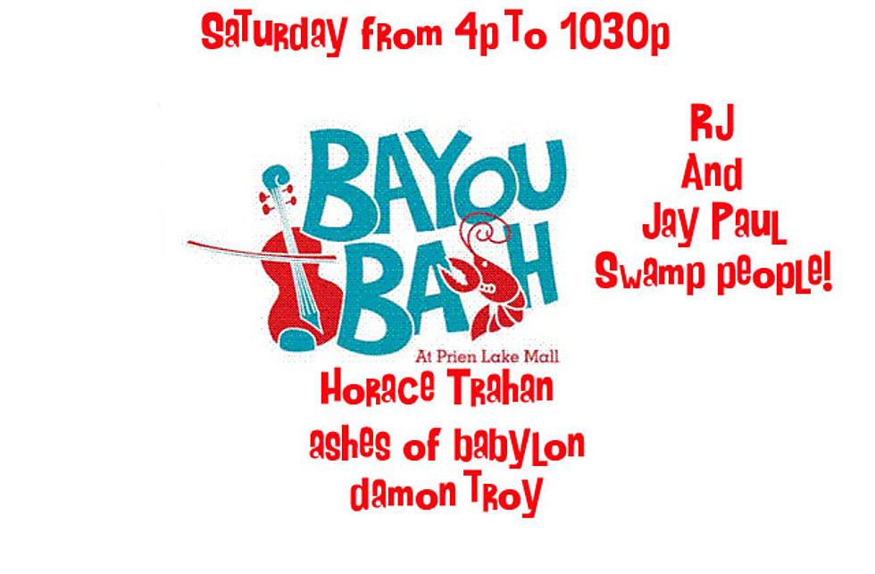 Bayou Bash Today At The Prien Lake Mall Feat. Swamp People Stars