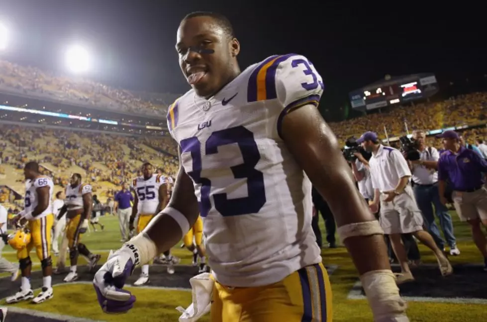 LSU Running Back Jeremy Hill&#8217;s Status For TCU Game This Saturday Up In The Air