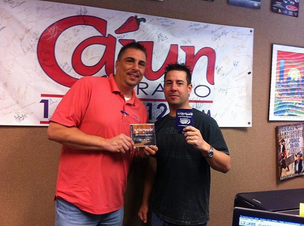 Kevin Naquin Visits Cajun Radio Studio [VIDEO]