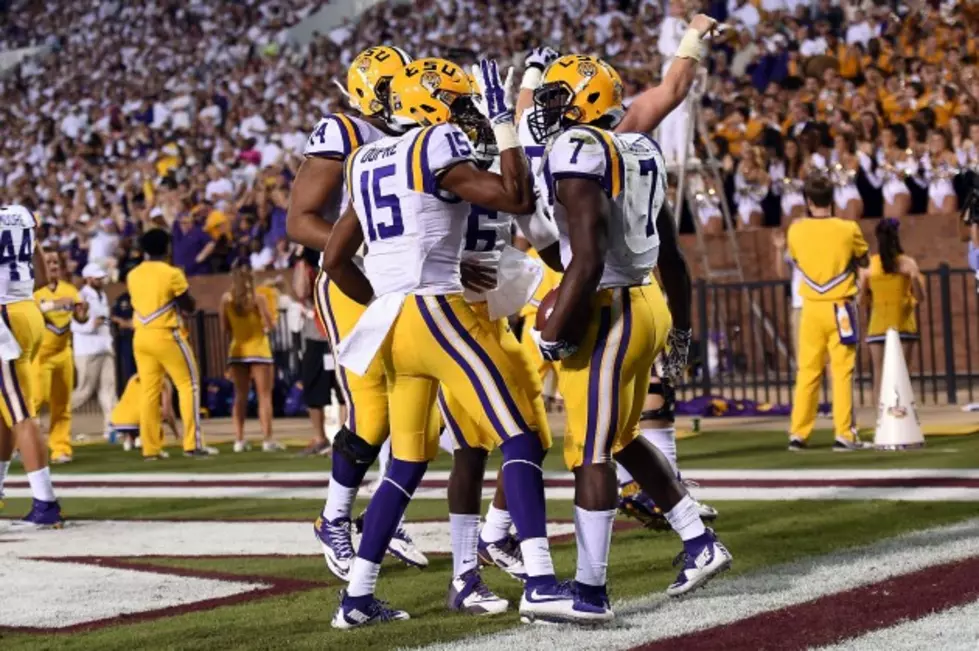 LSU Football Moves Up One Spot in AP Poll