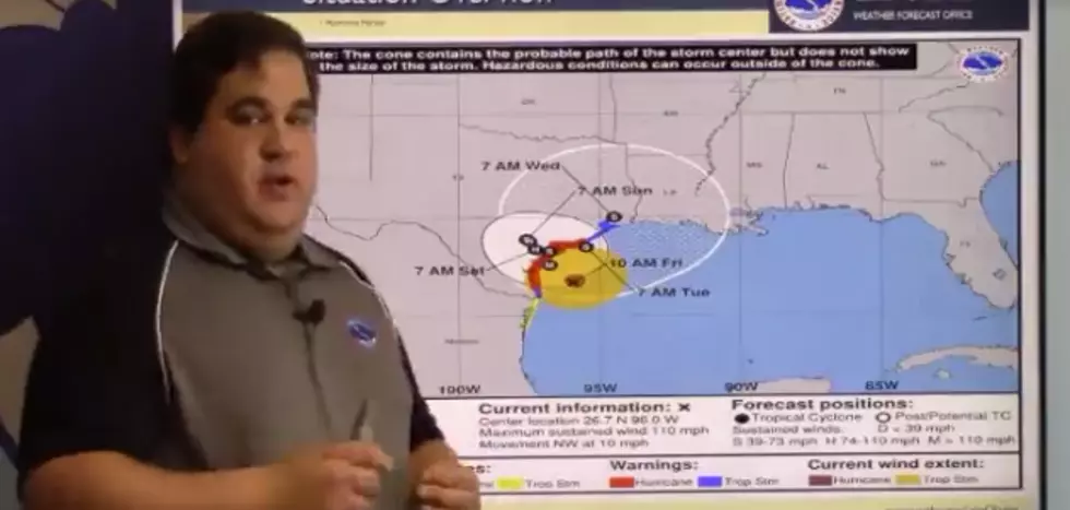 National Weather Service Update on Harvey’s SWLA Impact