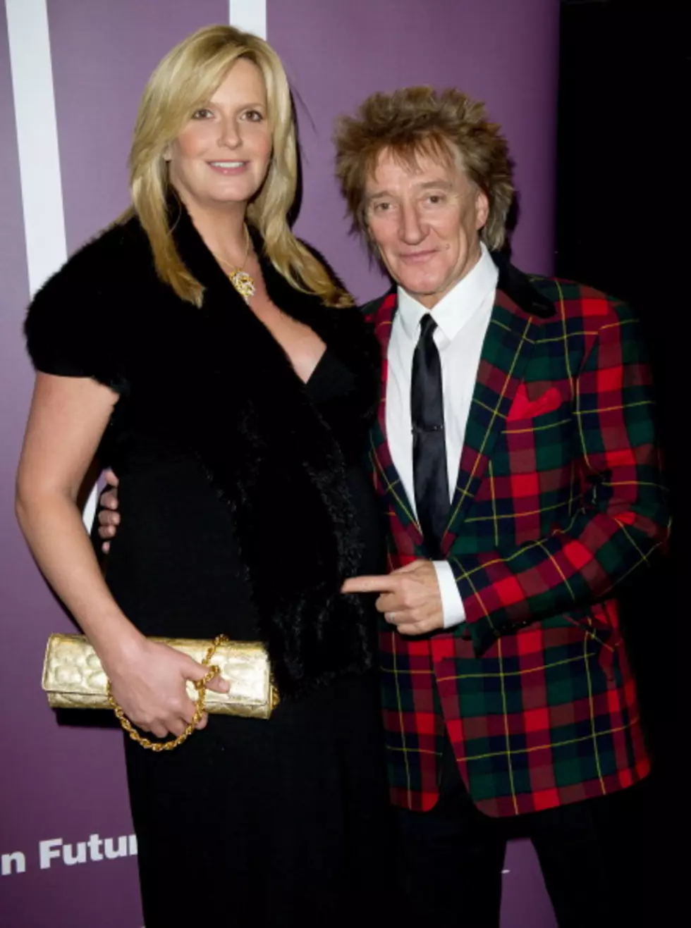 Rod Stewart A Dad For The 8th Time!