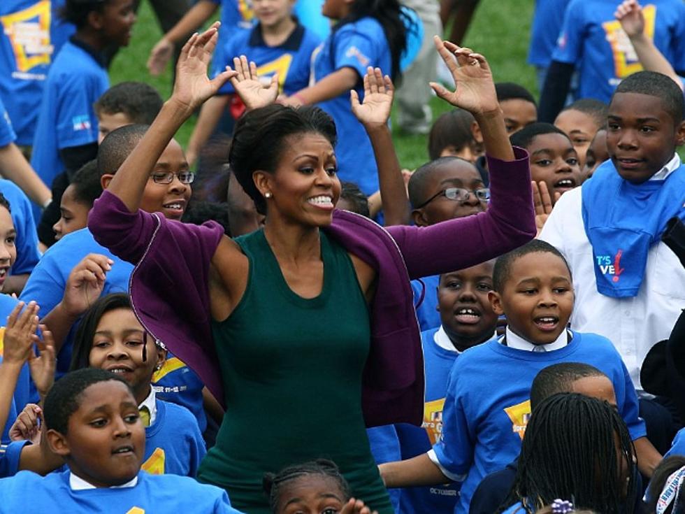 Michelle Obama Is Now a World Record Holder for Jumping Jacks [VIDEO]