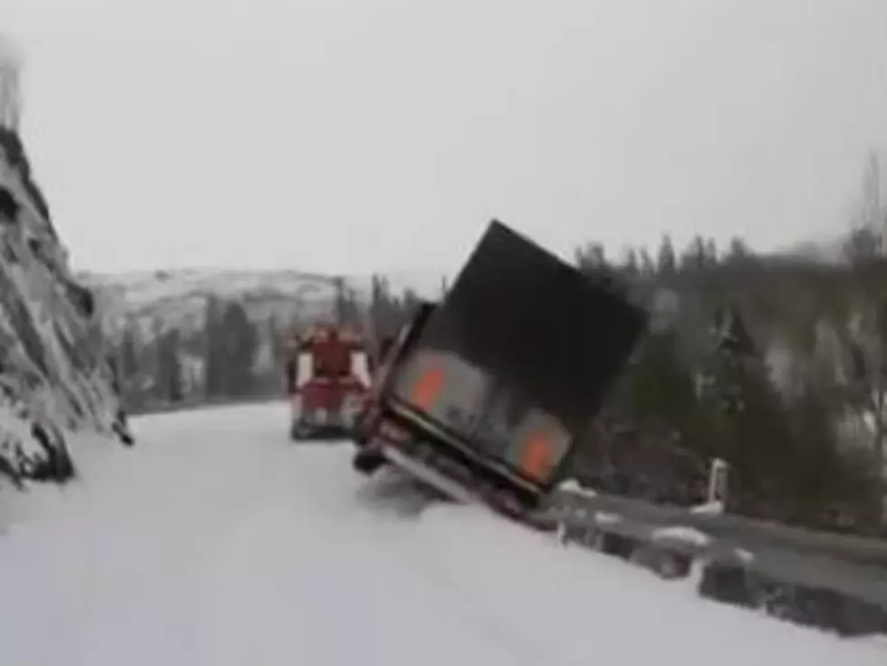 Truck Plunges 200 Ft. Down Hillside Takes Tow Truck With It [VIDEO]