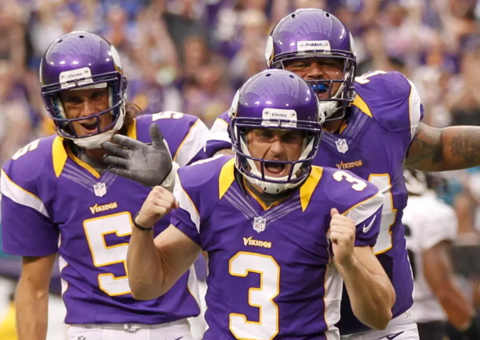 Vikings Kicker Named Special Teams Player Of The Week