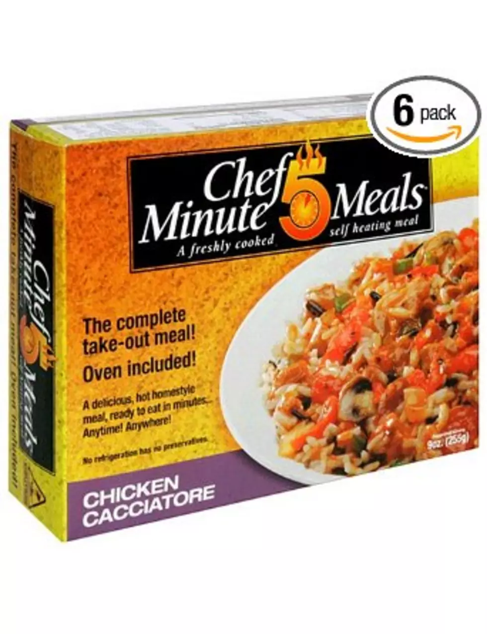 Chef 5 Minute Meals Self Heat Great During a Power Outage [REVIEW]