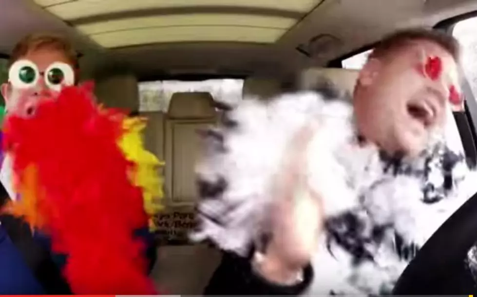 Watch Elton John in Carpool Karaoke with James Corden & Enter To Win A Trip To See Him! [VIDEO]